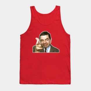 Mr Bean - Fuck off Tank Top